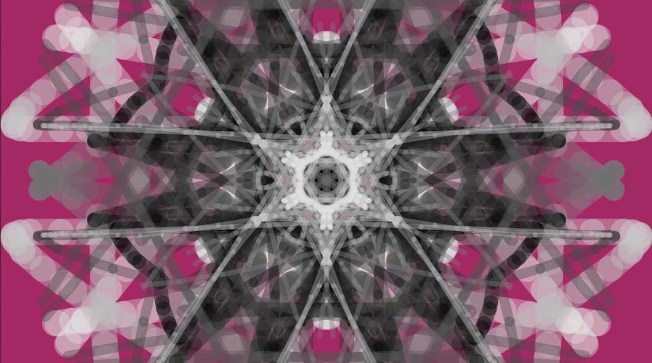 Kaleidoscope Snowflake #SupportP5